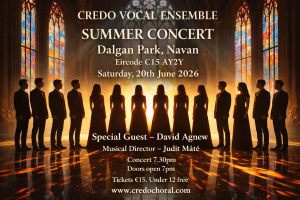 Credo Vocal Ensemble - Summer Concert